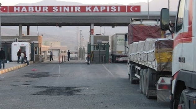 Habur'dan ihracat
