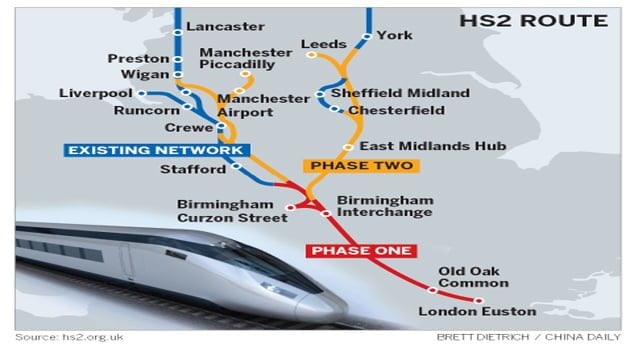 İngiltere’nin en hızlı tren yolunda Türk imzası
