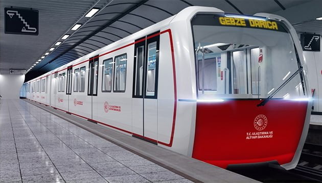 Darıca -Gebze arasına sürücüsüz metro geliyor