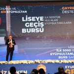 ilk 5 bine giren öğrencilerimize burs